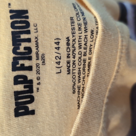 Great Condition Pulp Fiction mens size L - Picture 4 of 4